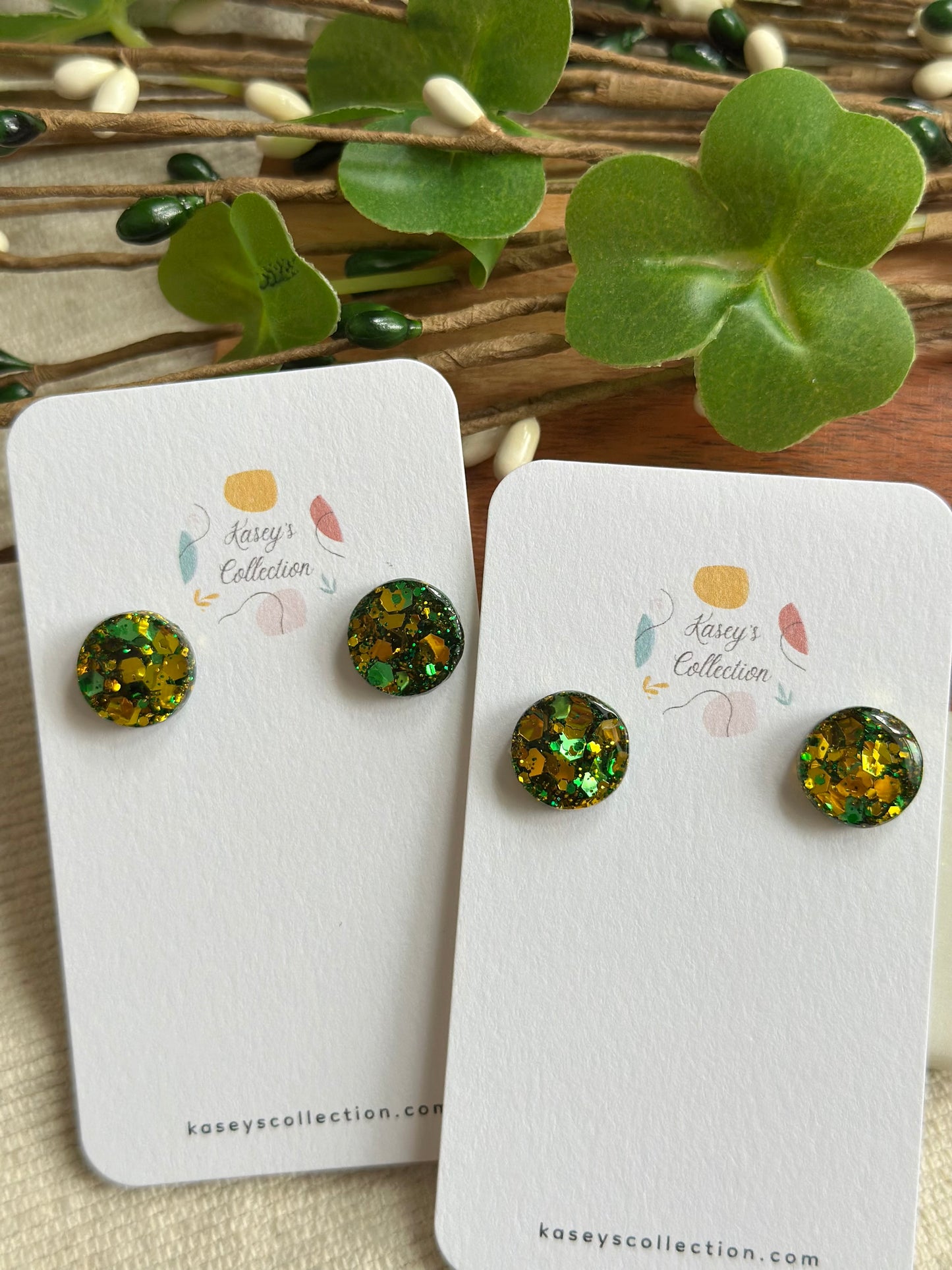 Irish Sparkle Studs