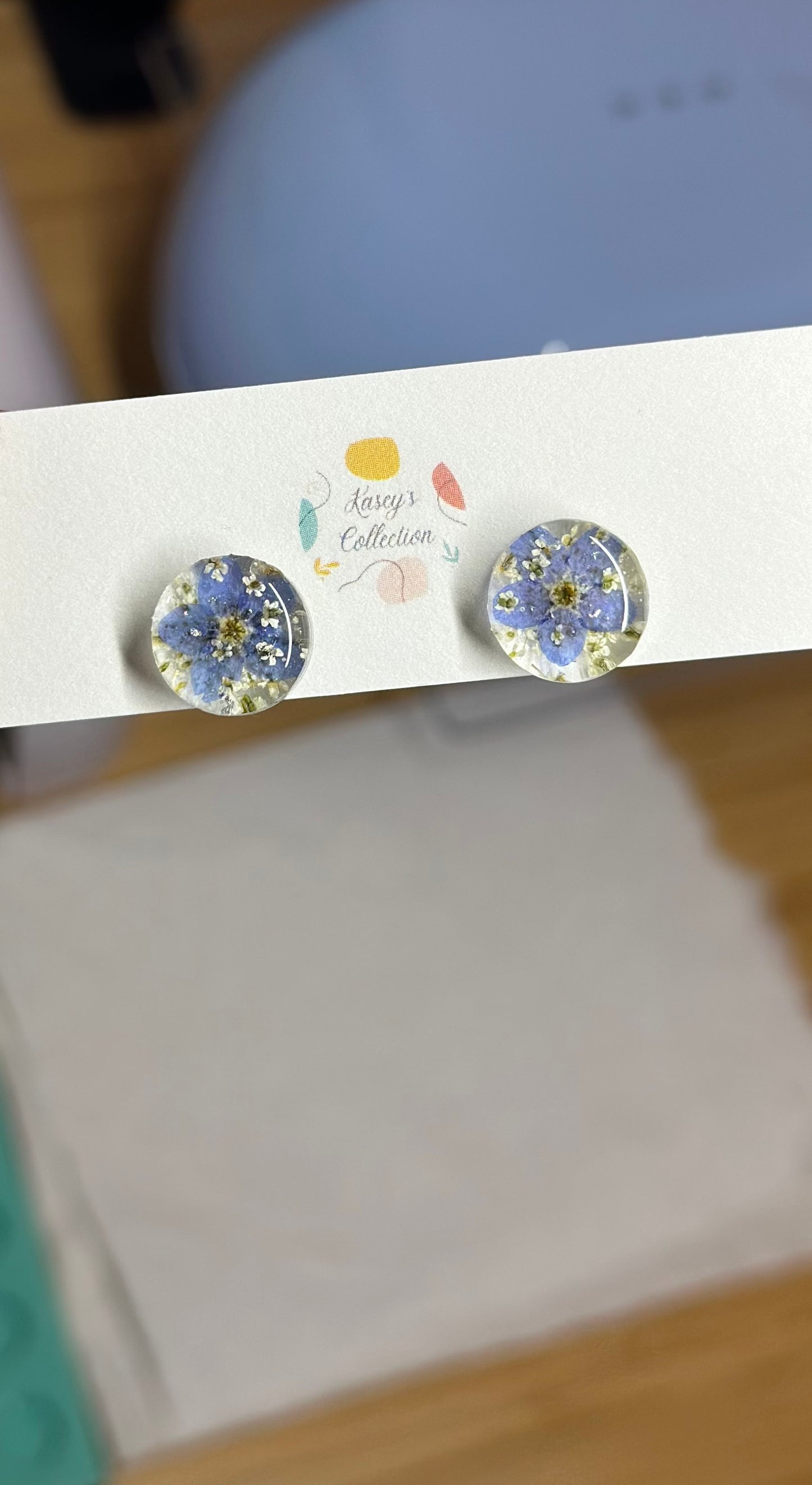 Forget Me Not Studs