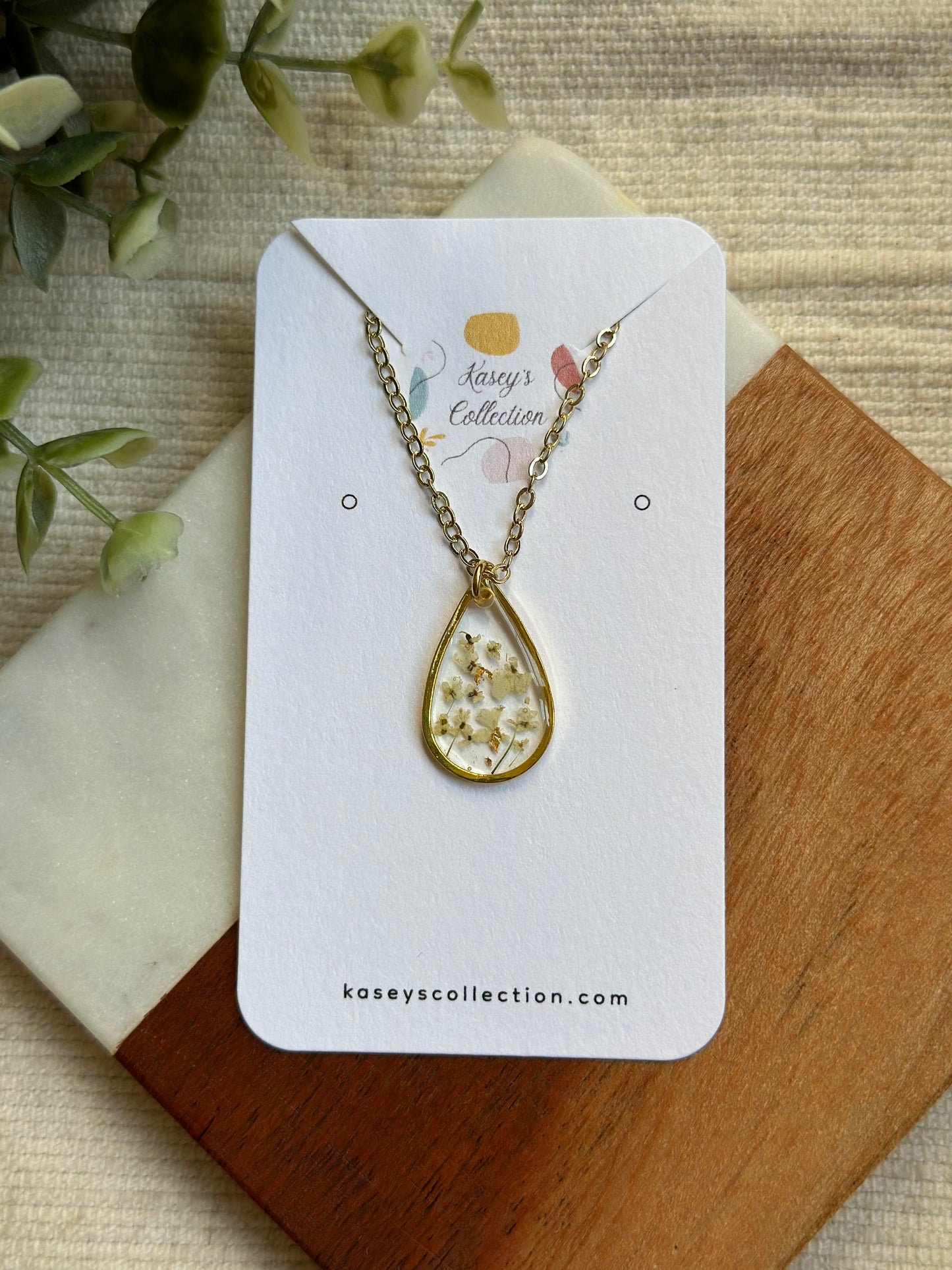 Queen Anne Lace Necklace