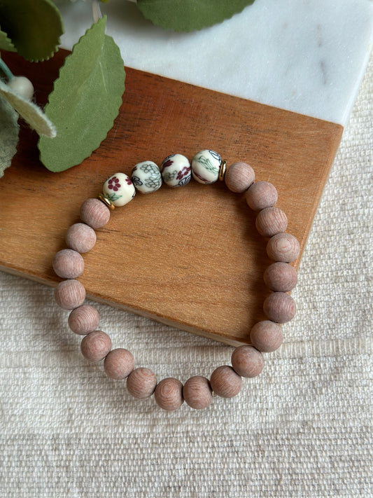 Boho Rosewood Bracelet